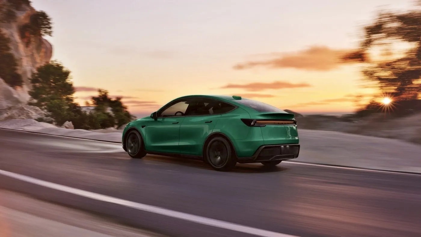 Tesla Model Y Forest Green
