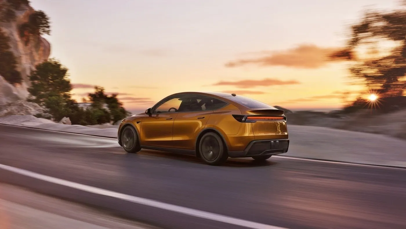 Tesla Model Y Bronze Gold