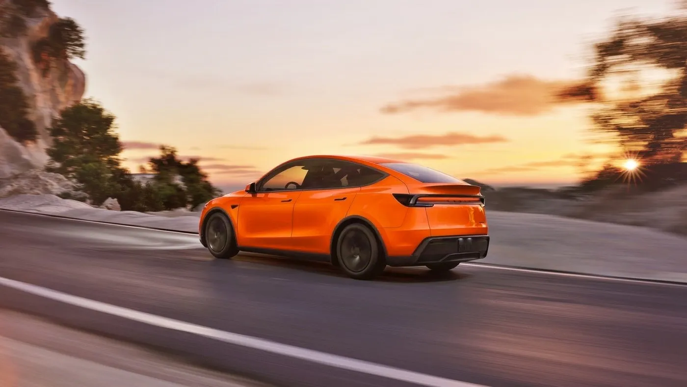 Tesla Model Y Sunset Orange