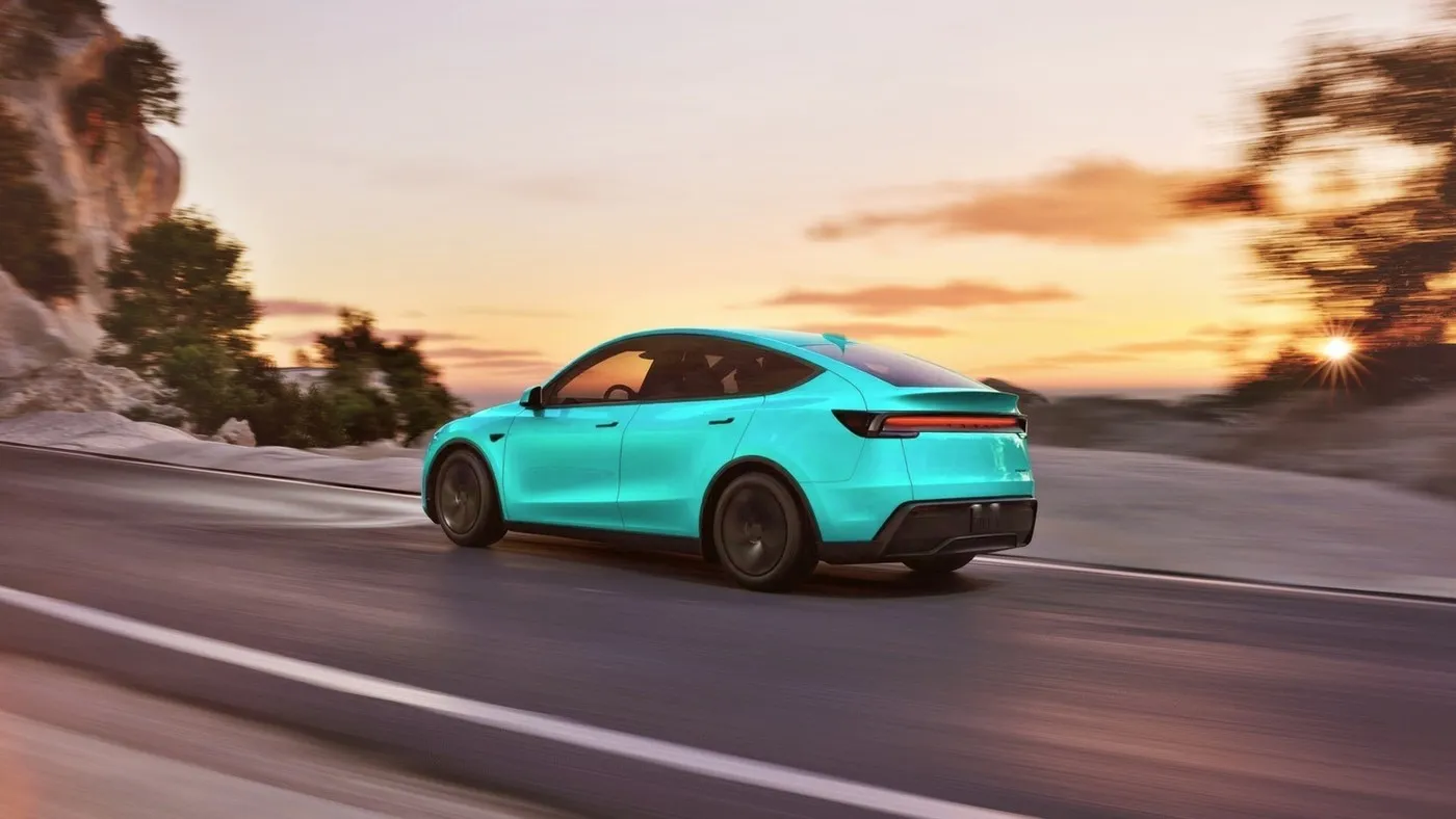 Tesla Model Y Tiffany Blue