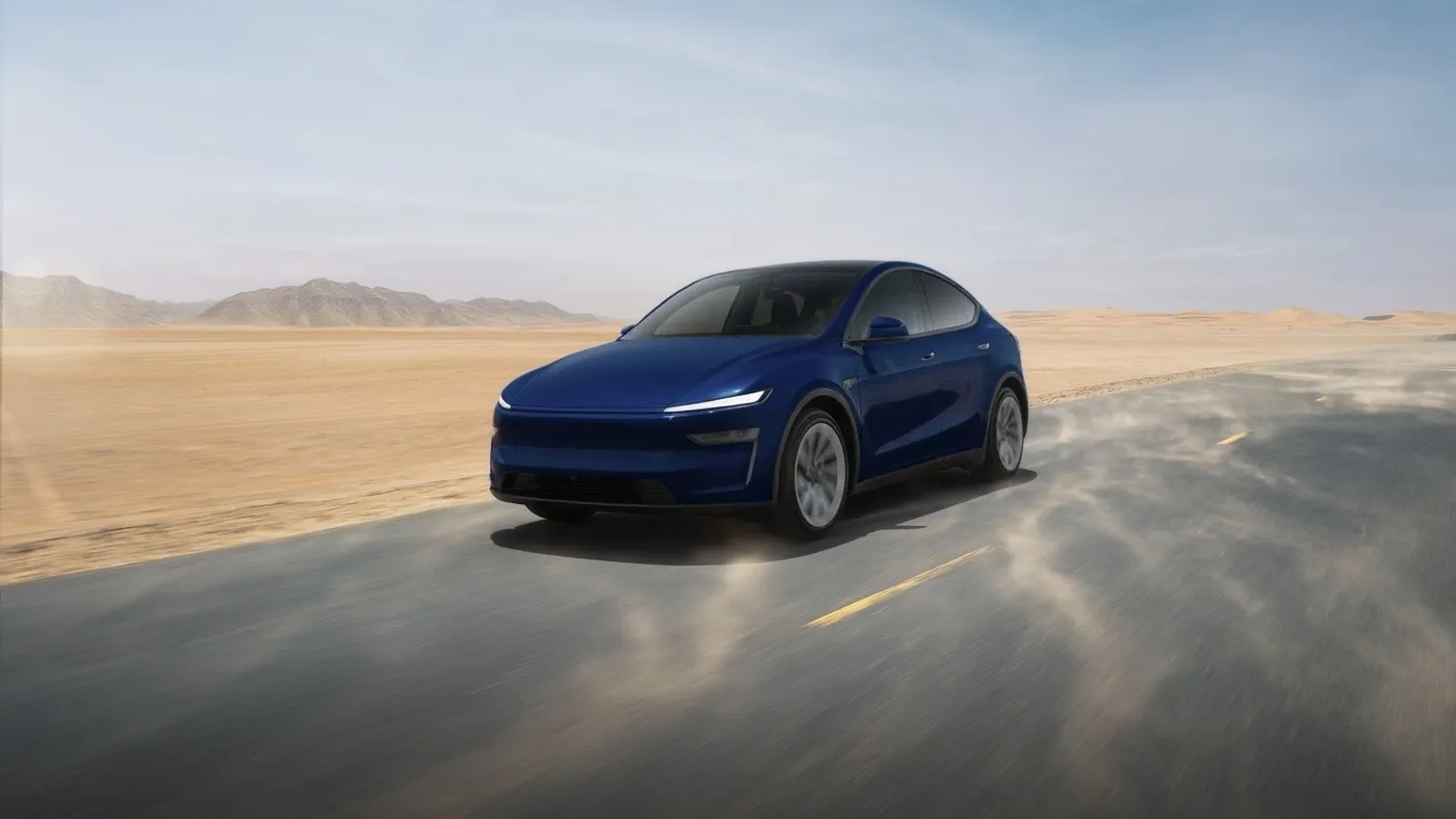 Tesla Model Y Marine Blue