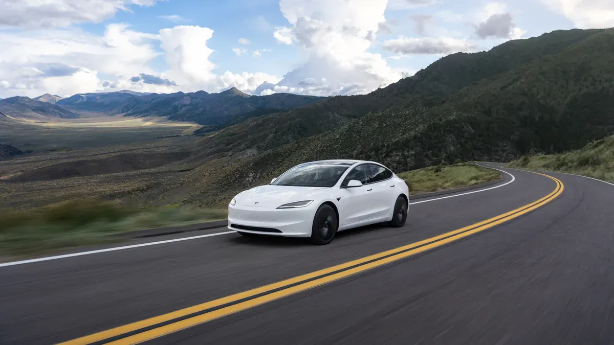 Tesla Model 3 Pearl White Multi-Coat