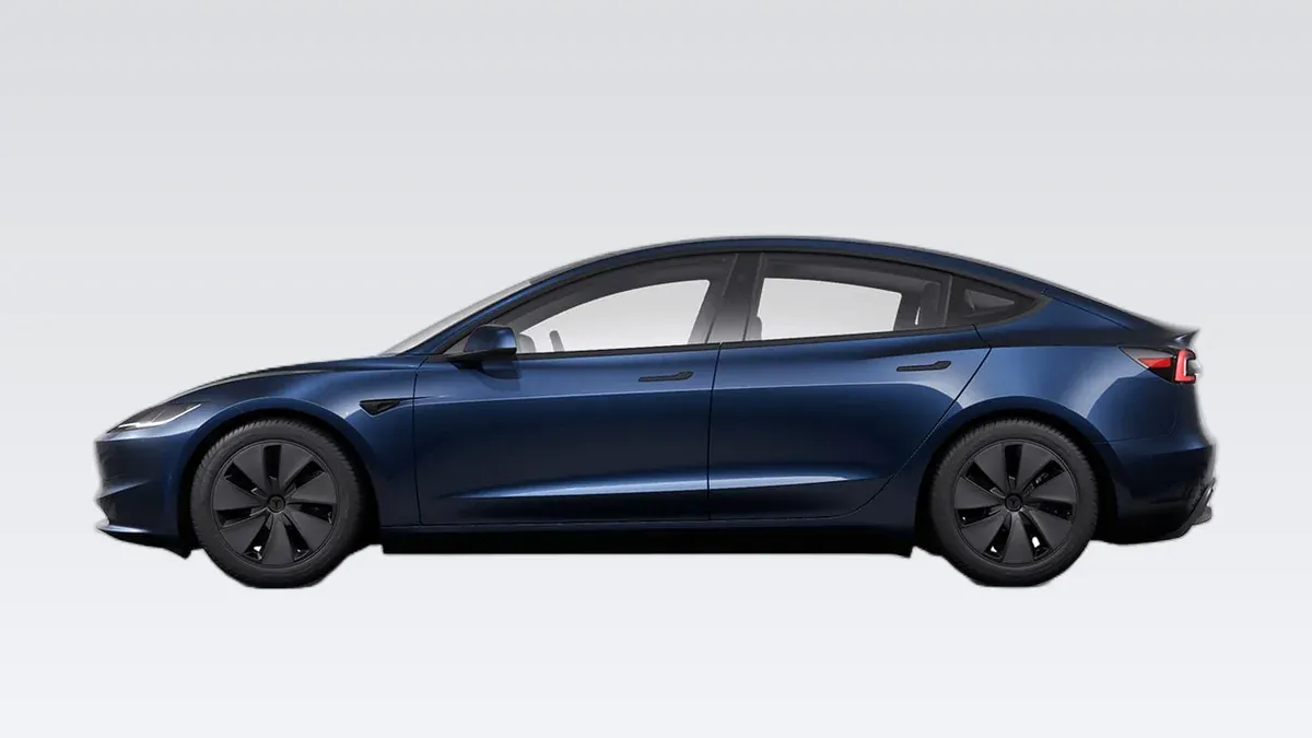 Tesla Model 3 Marine Blue
